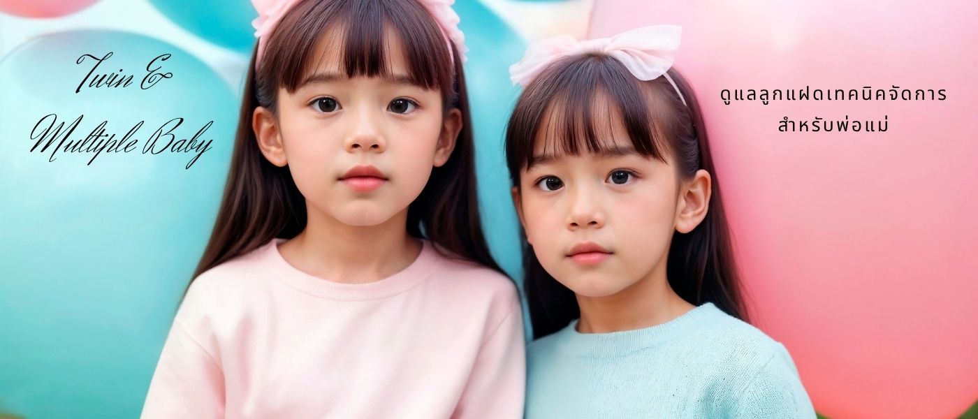 Twin & Multiple Baby – ดูแลลูกแฝดเทคนิคจัดการสำหรับพ่อแม่